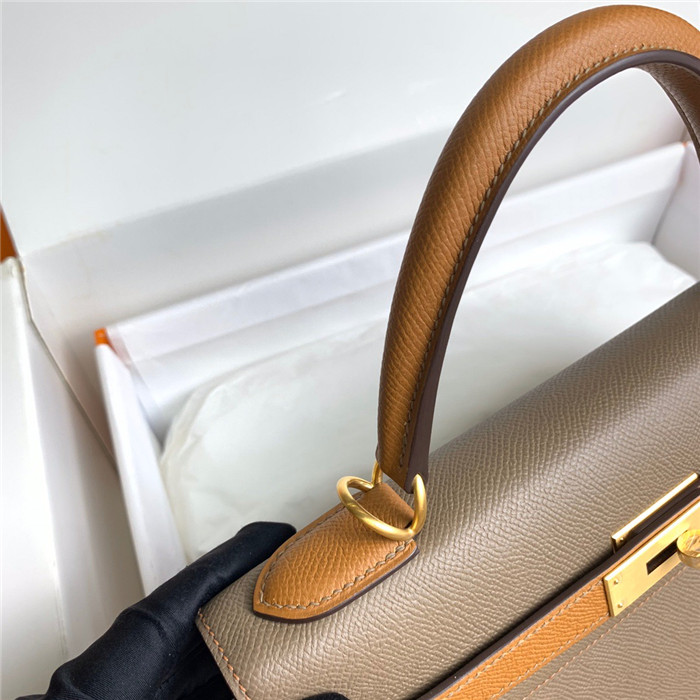 HERMES 에르메스 켈리백 25CM 오리지날 엡송 정품가죽사용 (100%수작업) H351044-1